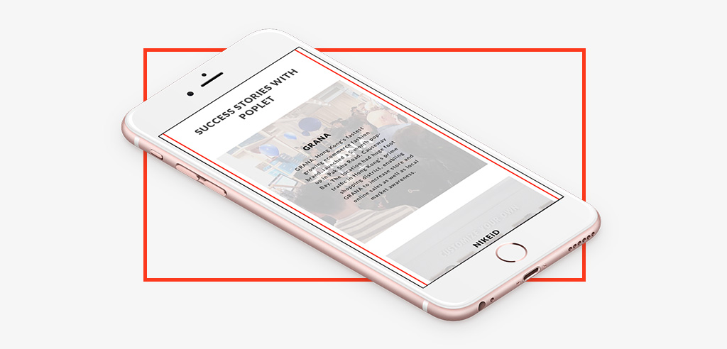 Wordpress mobile layout for POPLET